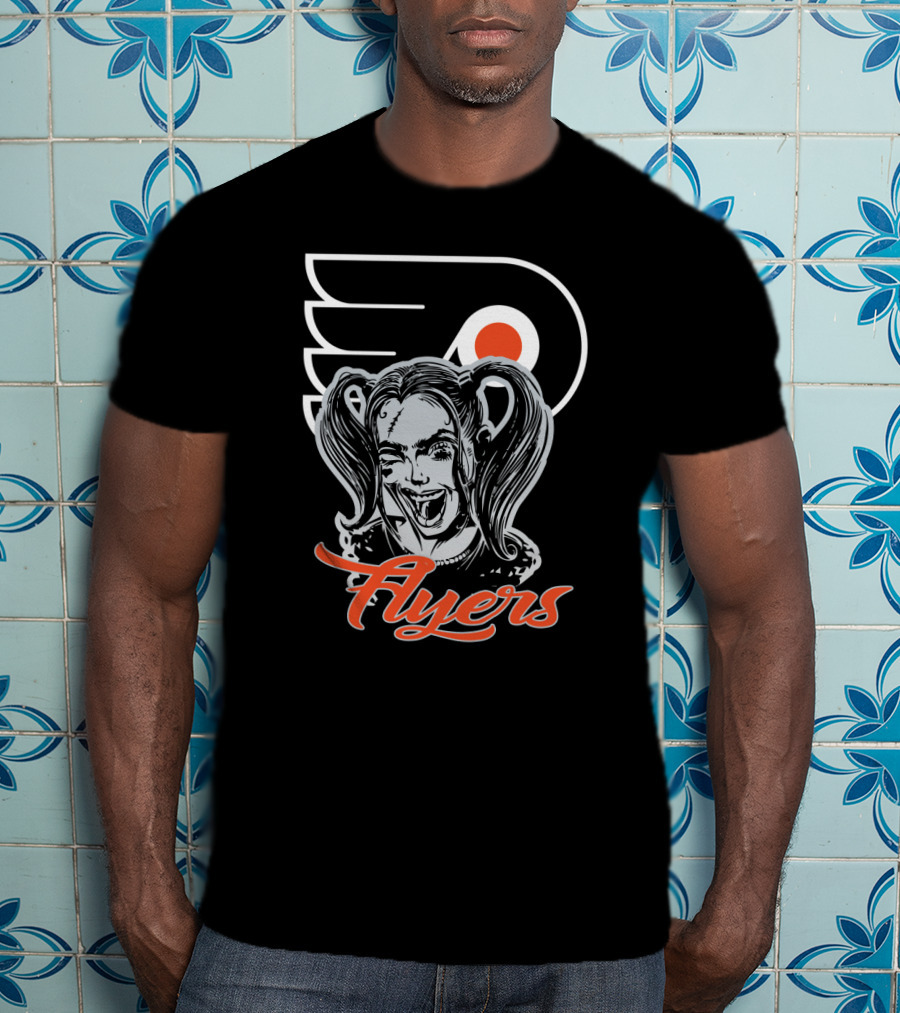 Harley Quinn Philadelphia Flyers Fans T-Shirt