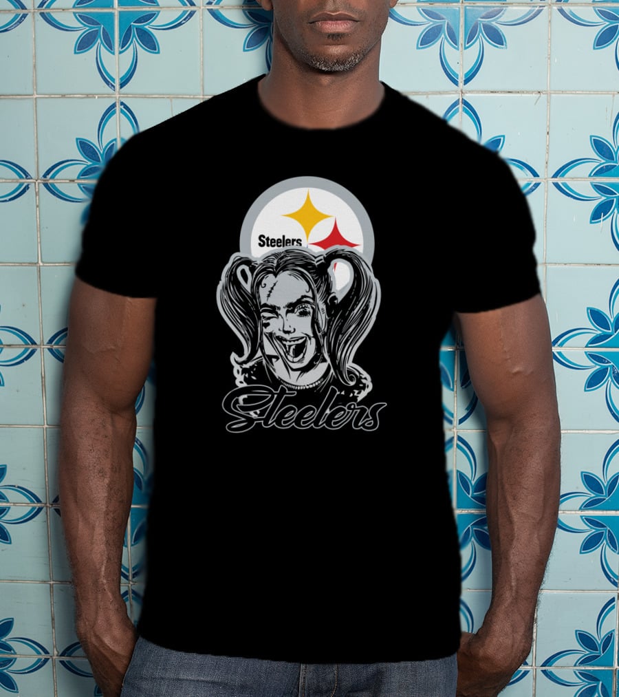 Steelers Harley Quinn Fans Pittsburgh Steelers T-Shirt