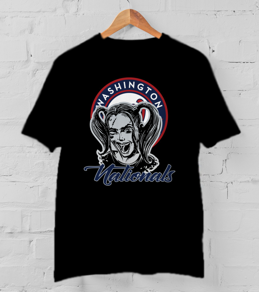 Washington Nationals Harley Quinn Fan T-Shirt