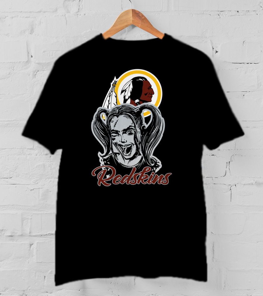 Redskins Fans Harley Quinn T-Shirt