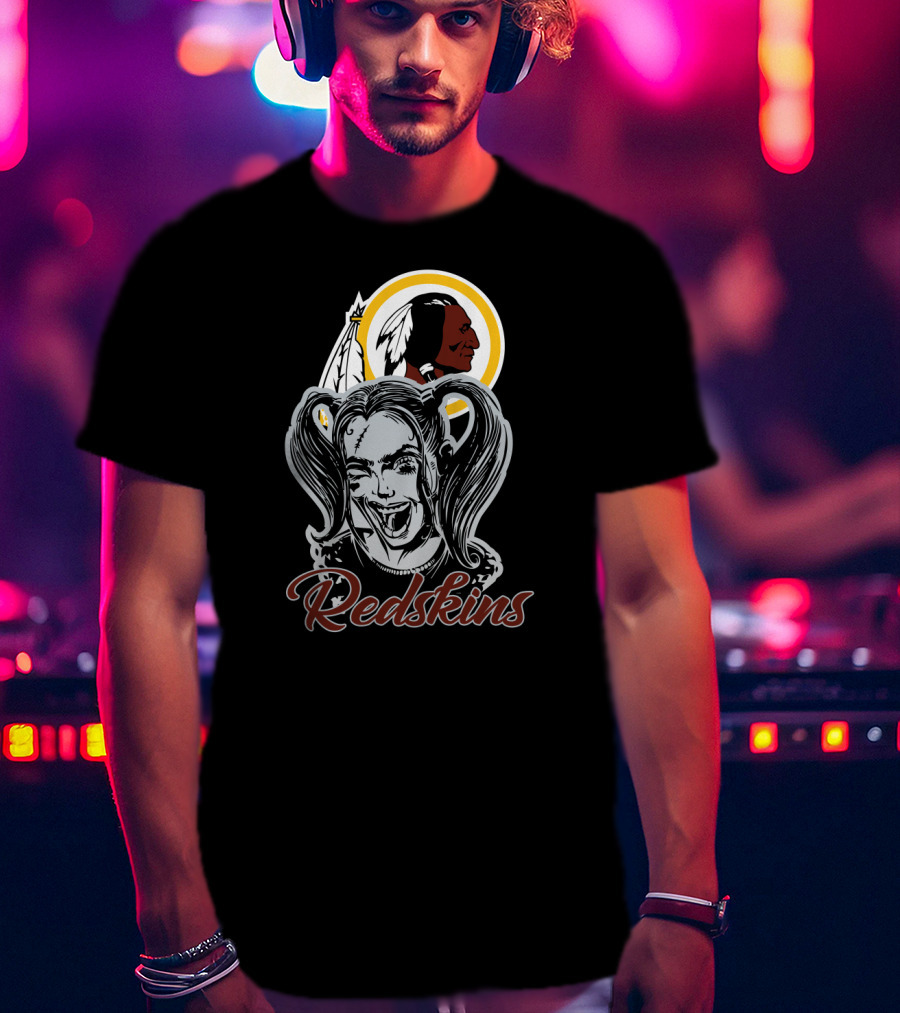 Redskins Fans Harley Quinn T-Shirt
