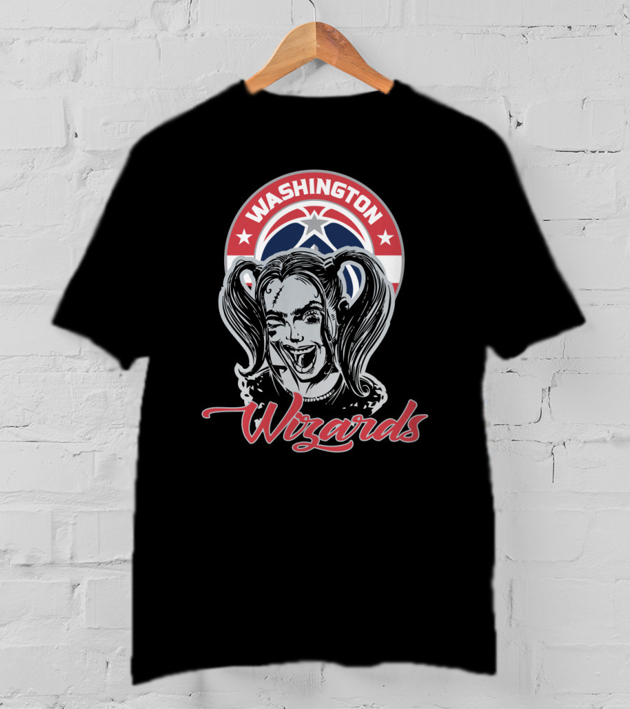Washington Wizards Harley Quinn Fan T-Shirt
