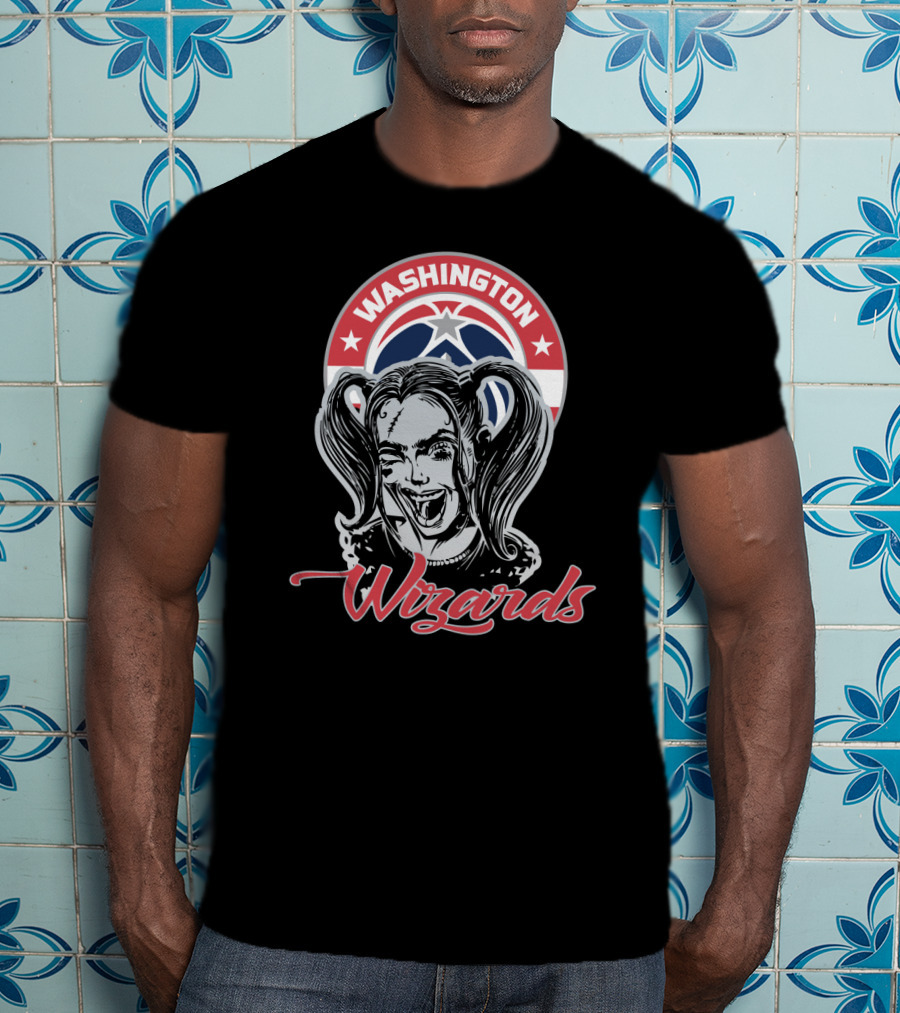 Washington Wizards Harley Quinn Fan T-Shirt