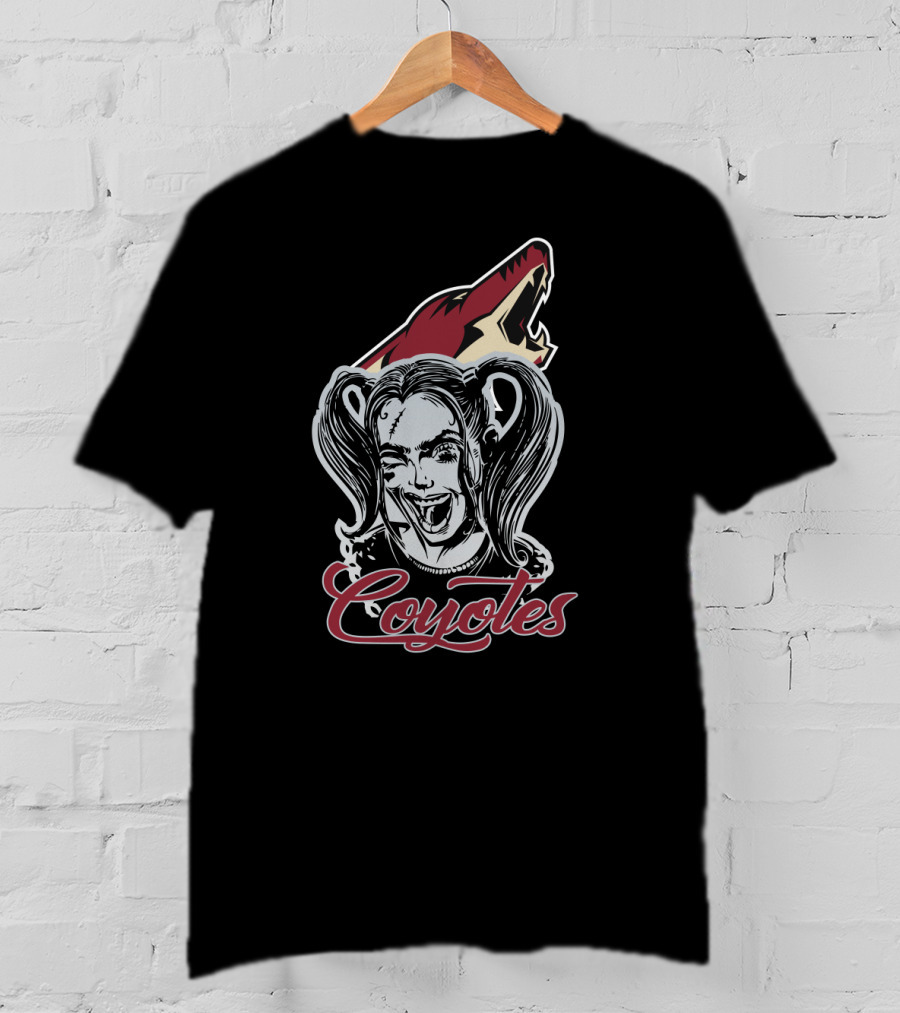 Harley Quinn Coyotes Fans T-Shirt