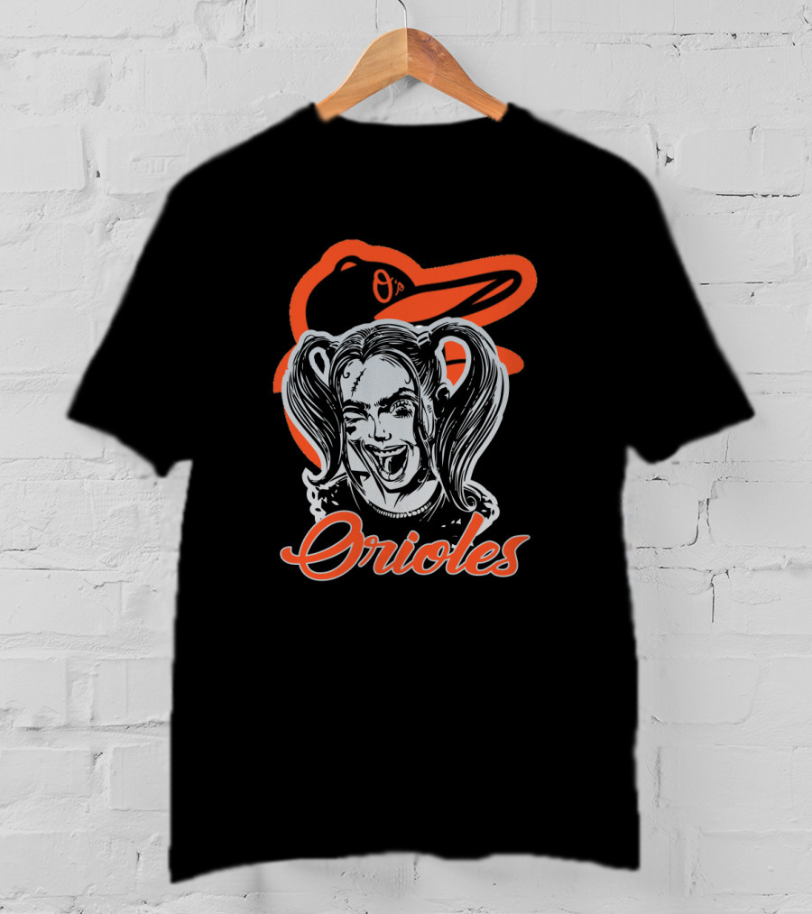 Orioles Harley Quinn Fans Baltimore Orioles T-Shirt