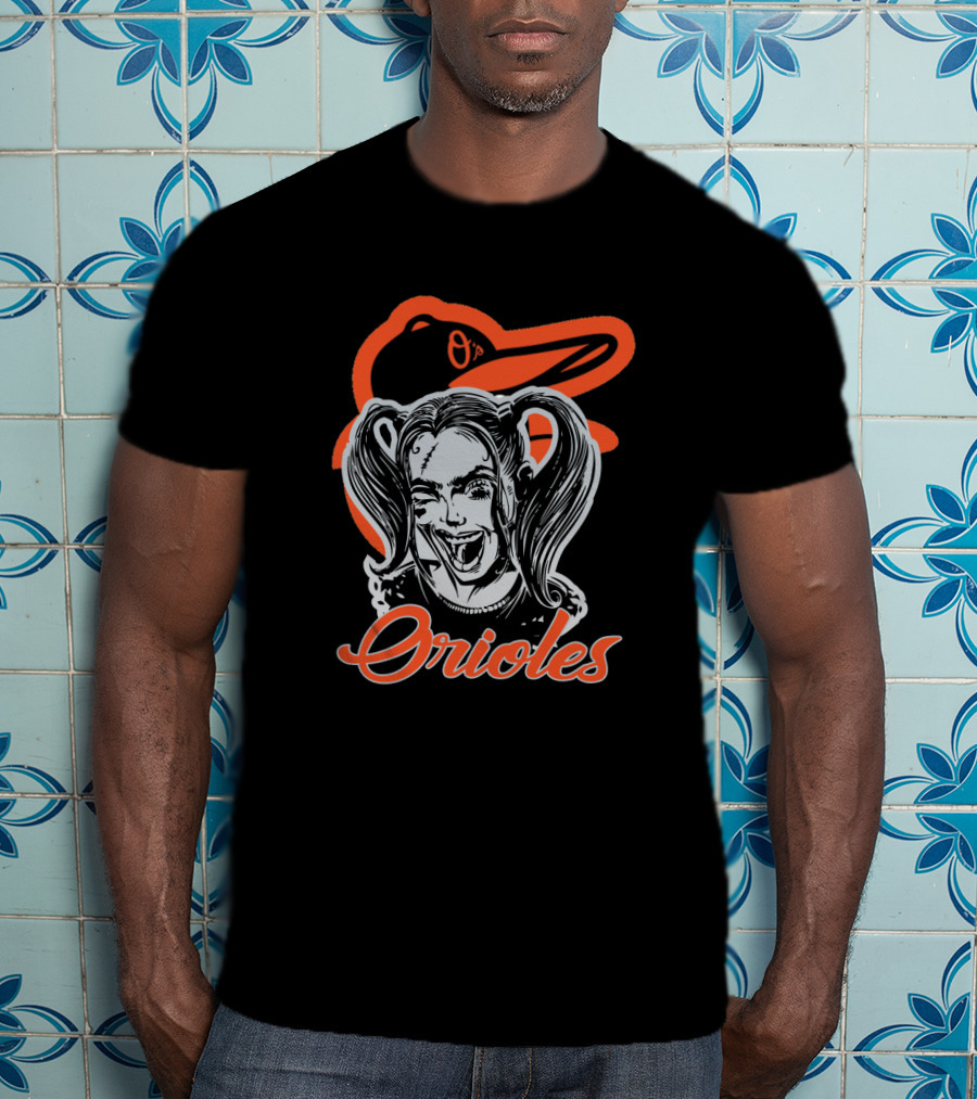 Orioles Harley Quinn Fans Baltimore Orioles T-Shirt