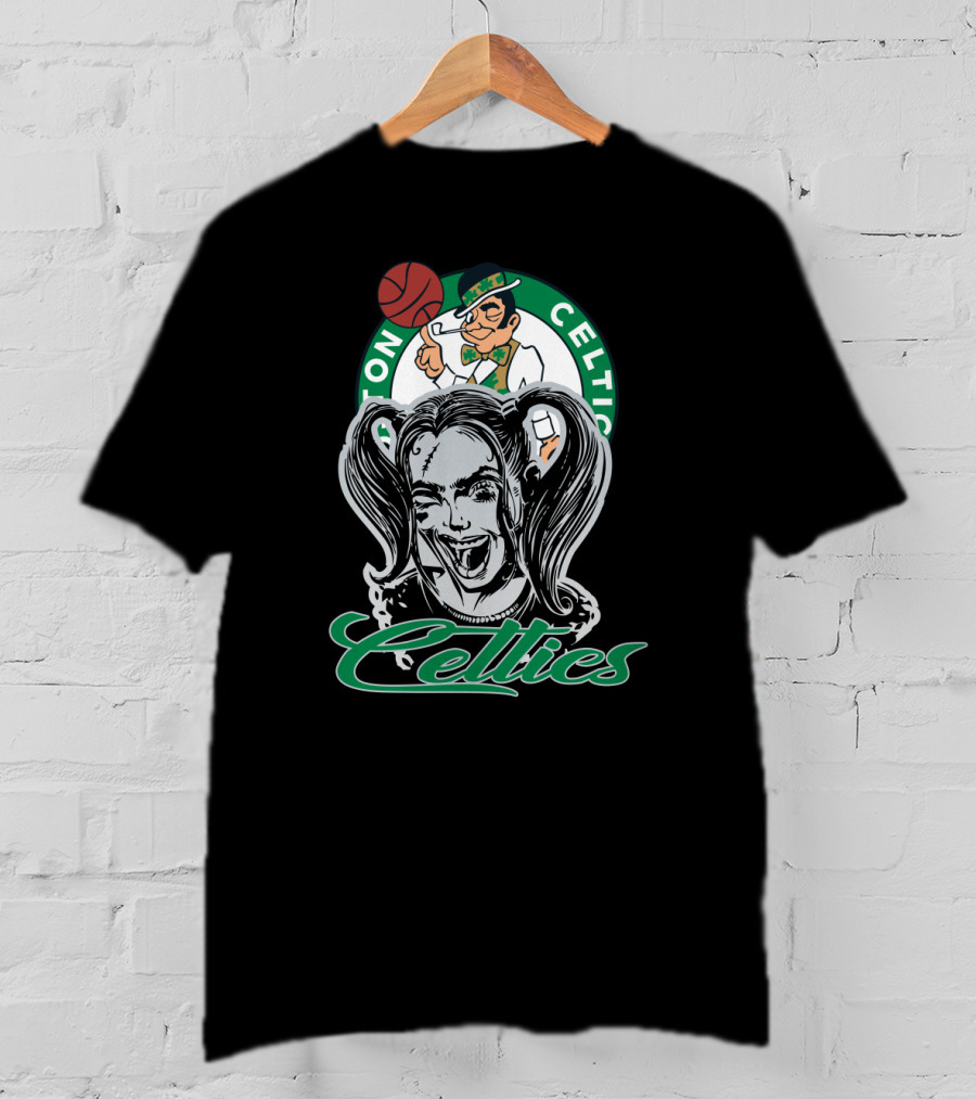 Harley Quinn Celtics Boston Fans T-Shirt