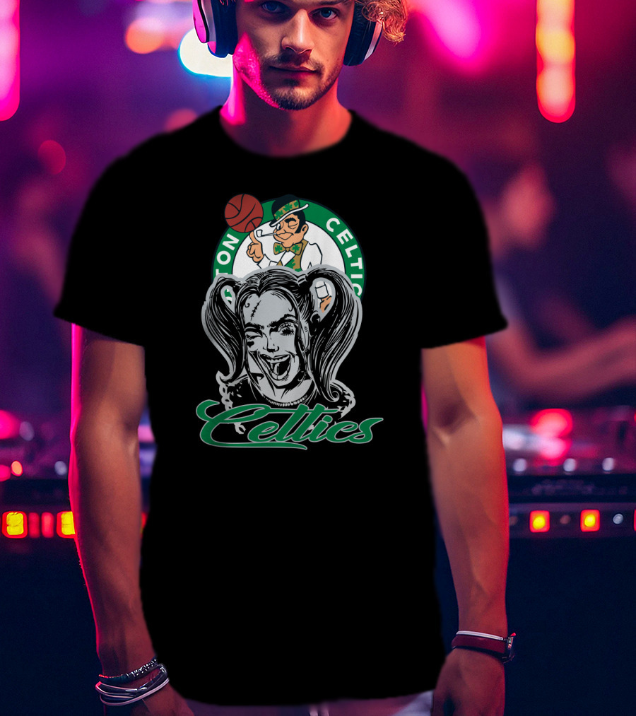 Harley Quinn Celtics Boston Fans T-Shirt