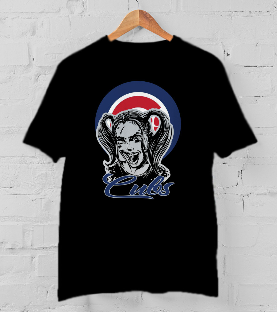 Harley Quinn Cubs Fans Chicago Baseball Team T-Shirt