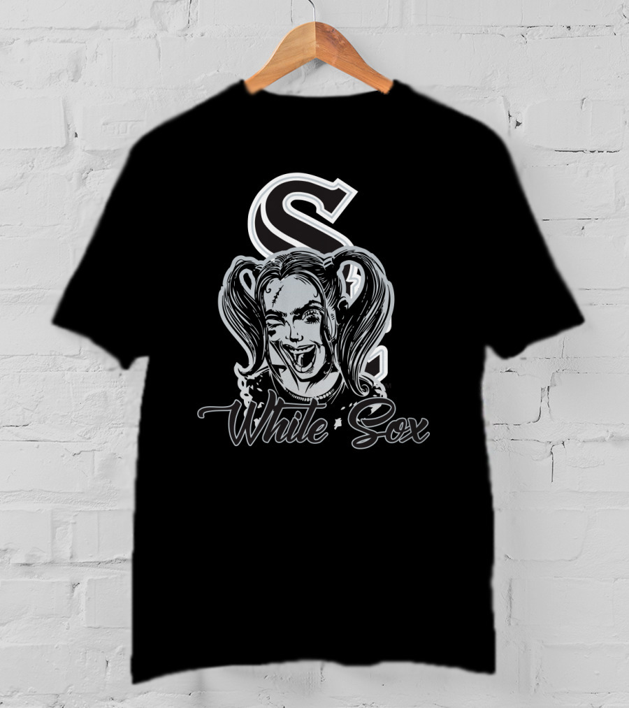 Harley Quinn With Chicago White Sox T-Shirt