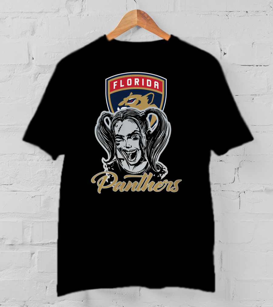 Florida Panthers Harley Quinn Fans T-Shirt