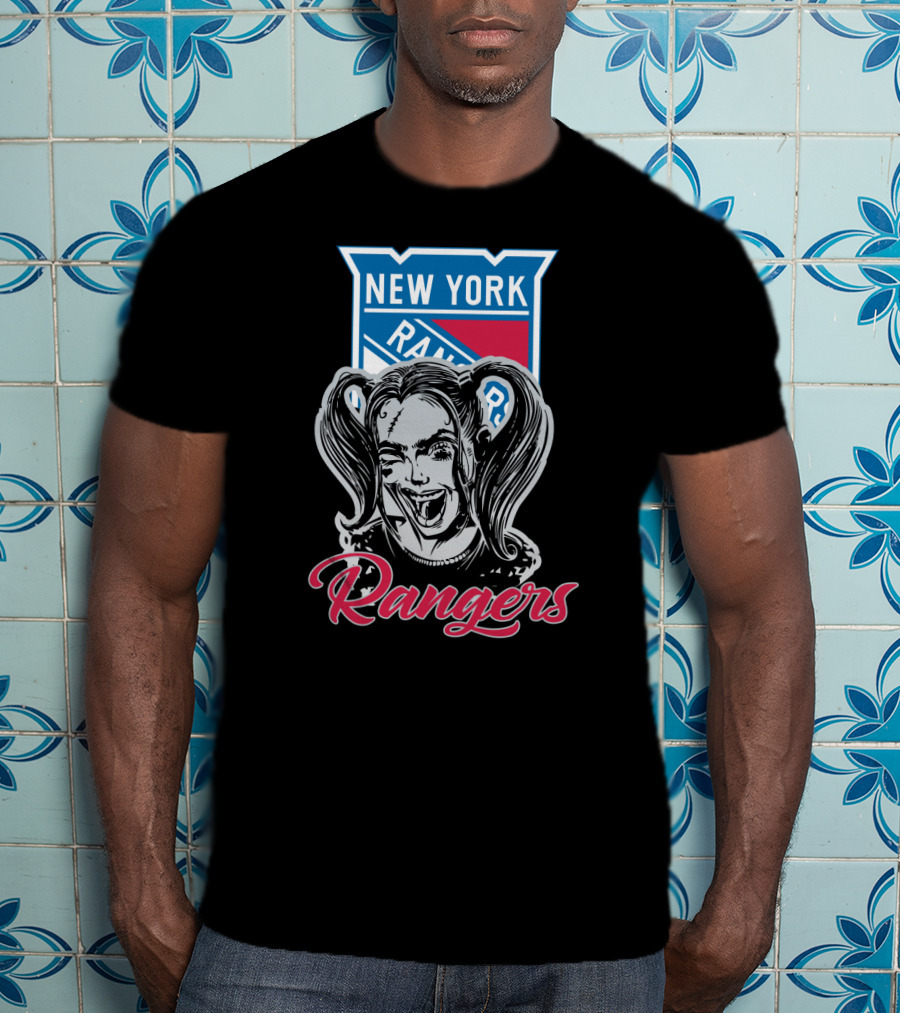 New York Rangers Harley Quinn Fans T-Shirt