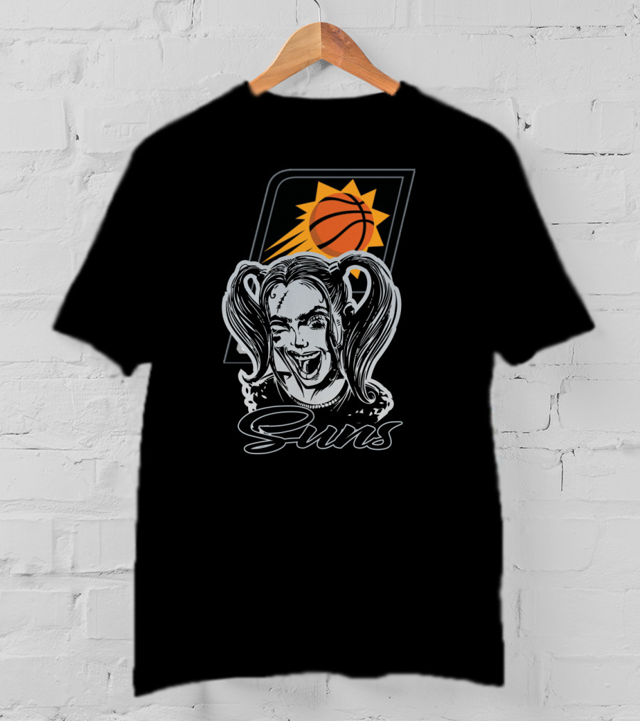 Harley Quinn Phoenix Suns Basketball Fans T-Shirt