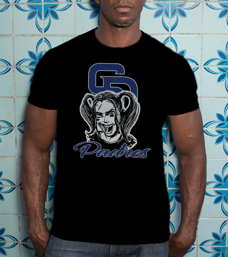 Gs Padres Harley Quinn San Diego Fans T-Shirt