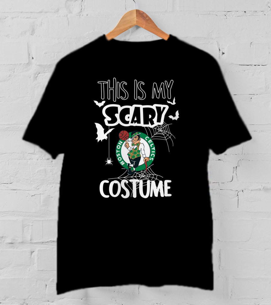 This Is My Scary Boston Celtics Costume T-Shirt