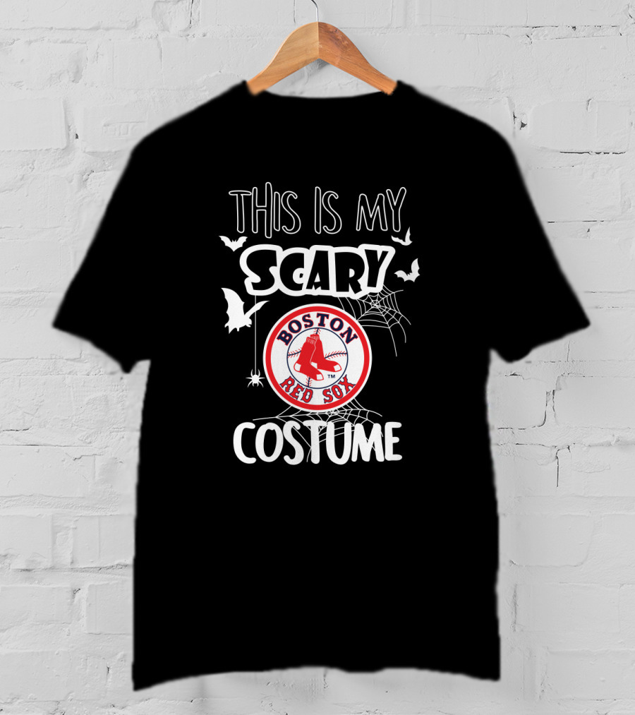 This Is My Scary Boston Red Sox Costume T-Shirt
