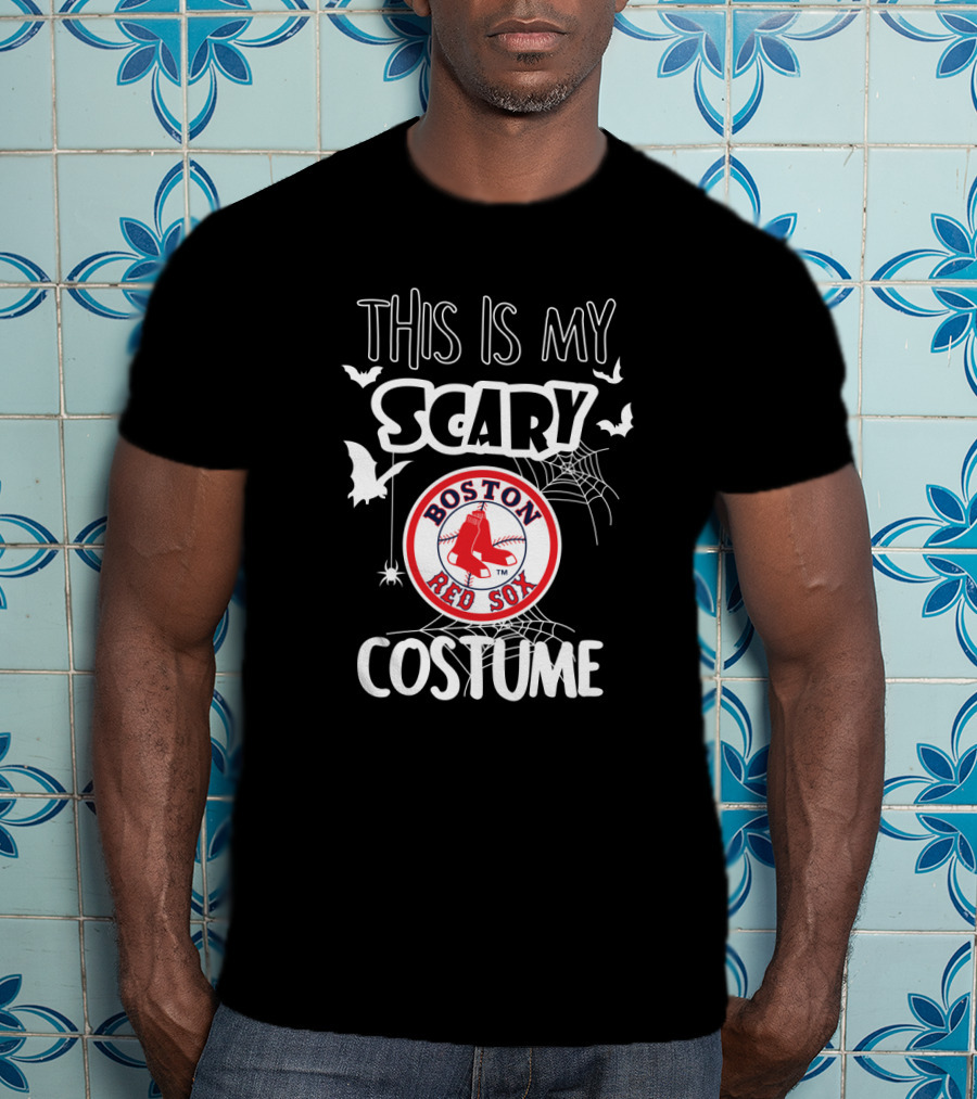 This Is My Scary Boston Red Sox Costume T-Shirt