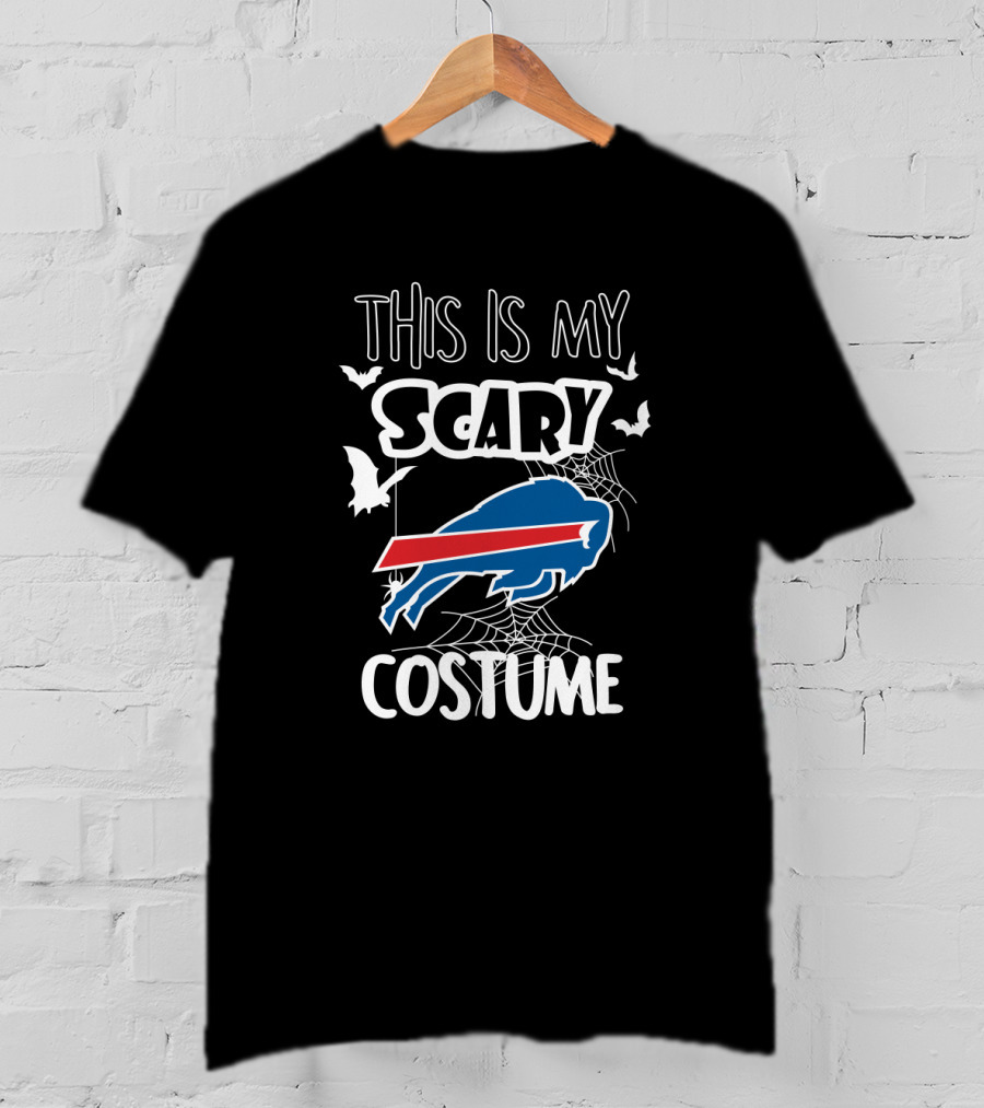 This Is My Scary Buffalo Bills Halloween Costume T-Shirt
