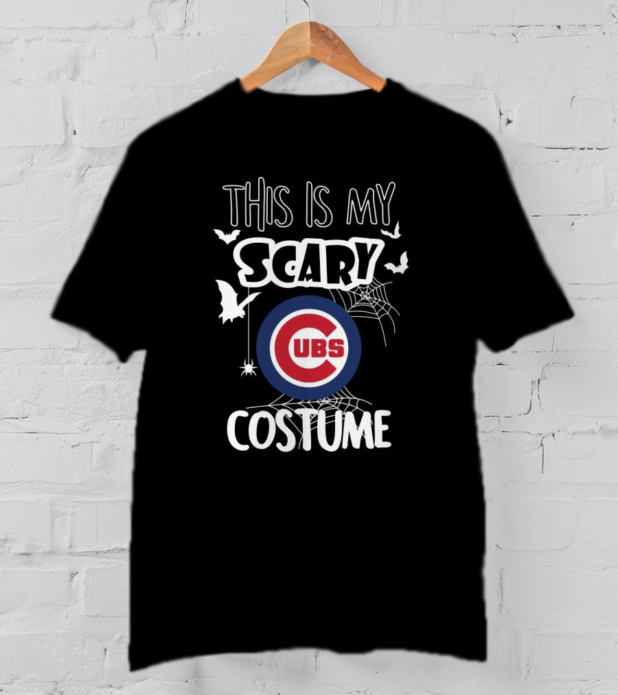 This Is My Scary Chicago Cubs Costume T-Shirt