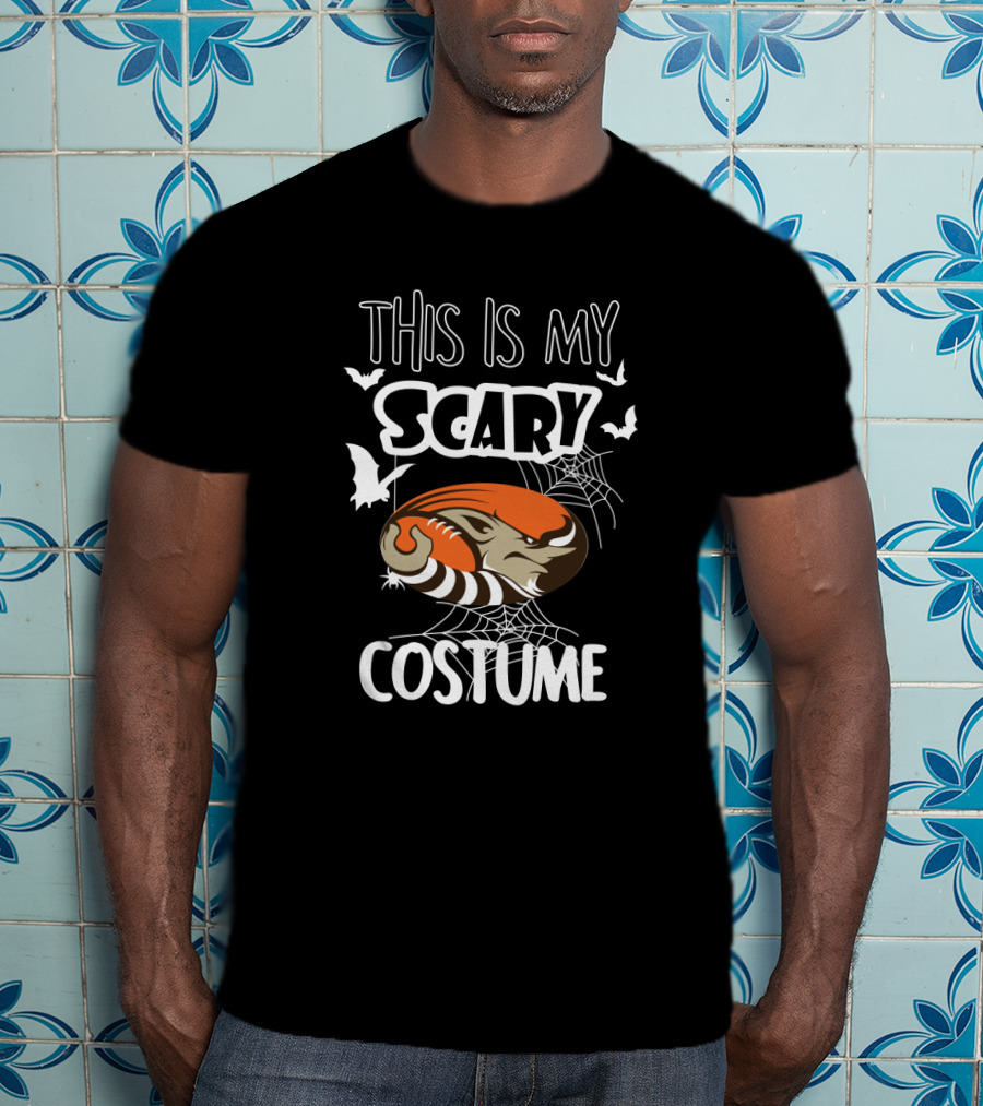 This Is My Scary Costume Cleveland Browns Halloween T-Shirt