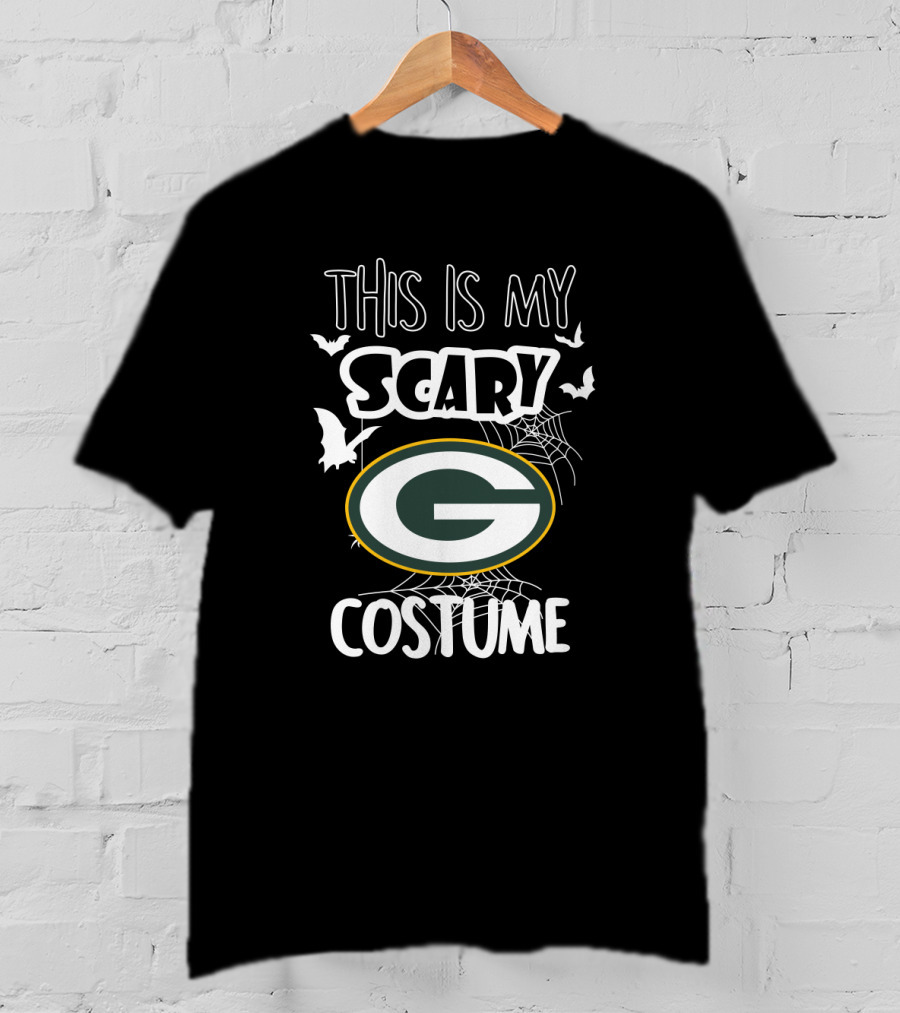 This Is My Scary Green Bay Packers Costume T-Shirt