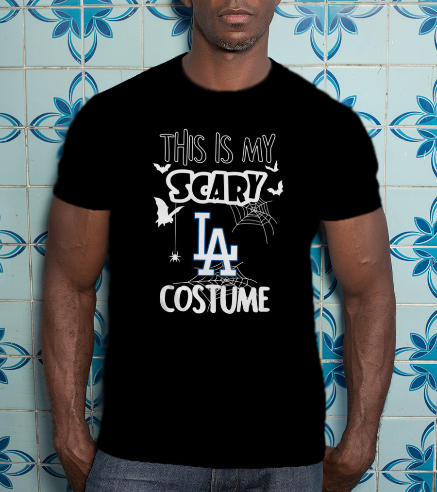 This Is My Scary Los Angeles Dodgers Costume T-Shirt