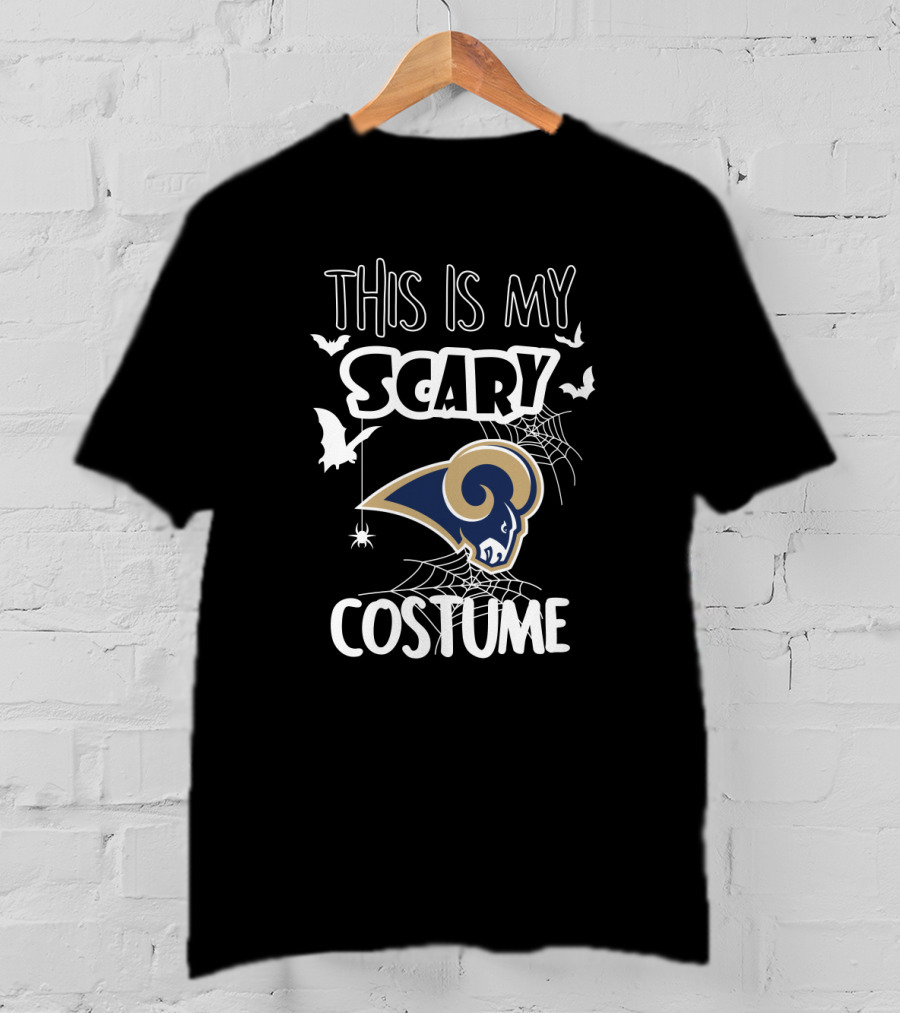 This Is My Scary Los Angeles Rams Costume T-Shirt