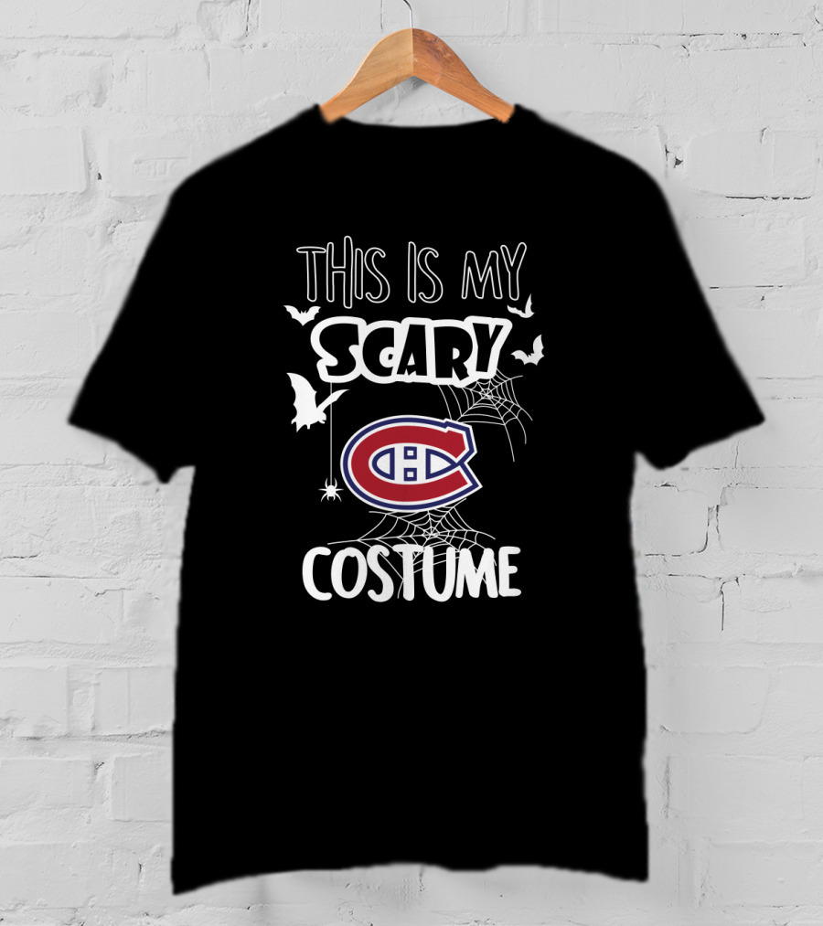 This Is My Scary Montreal Canadiens Costume T-Shirt