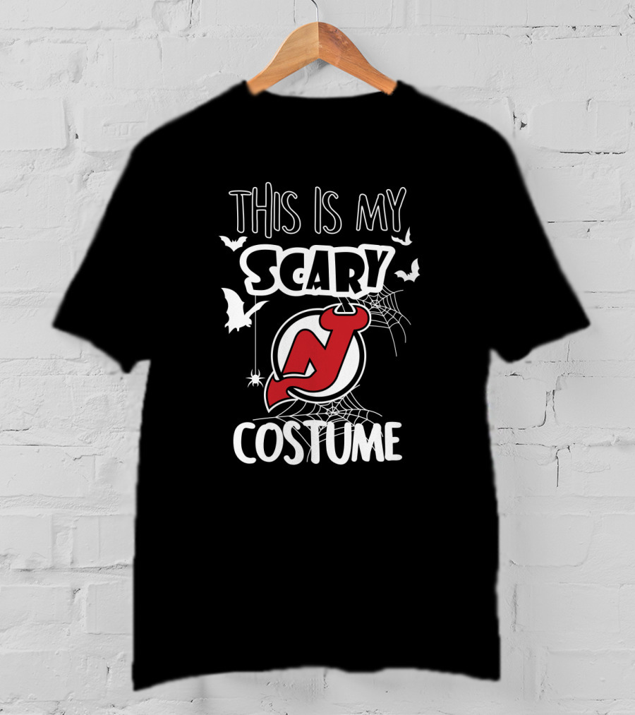 This Is My Scary New Jersey Devils Costume T-Shirt