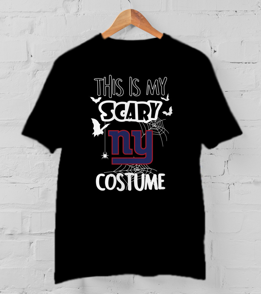 This Is My Scary New York Giants Costume T-Shirt