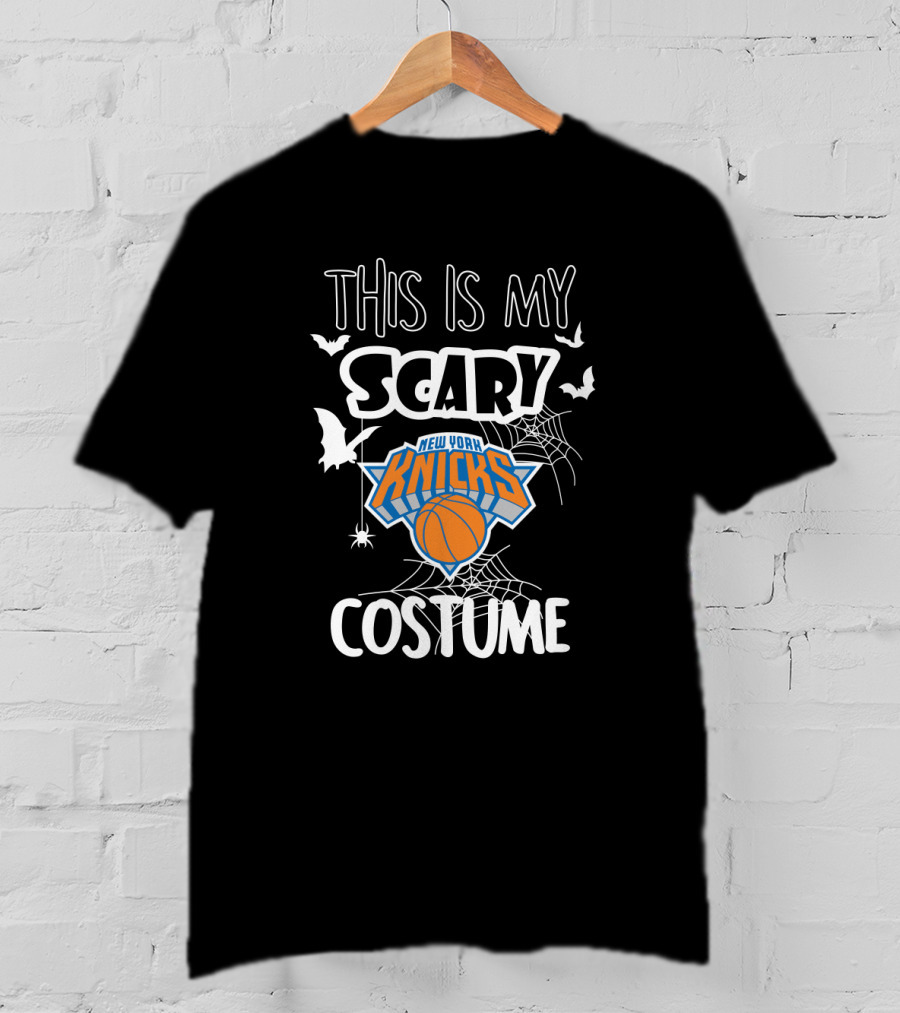 This Is My Scary New York Knicks Costume T-Shirt