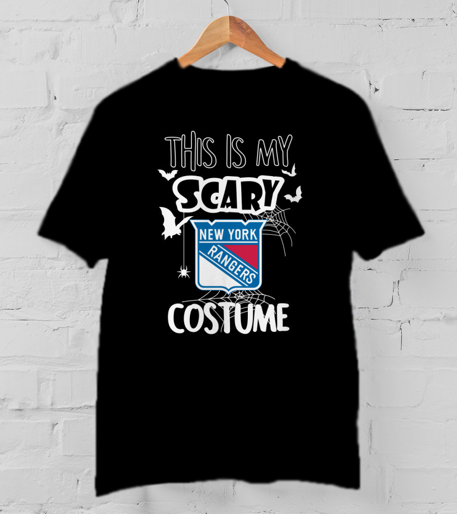 This Is My Scary New York Rangers Costume T-Shirt
