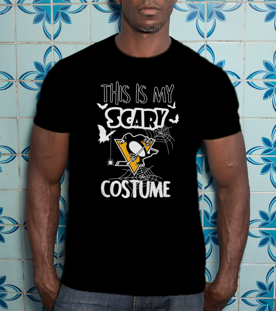 This Is My Scary Costume Pittsburgh Penguins Halloween T-Shirt