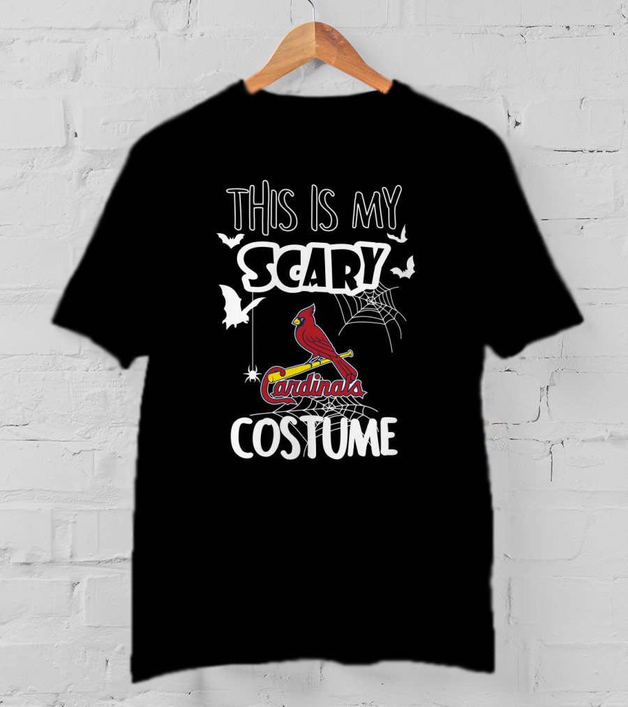 This Is My Scary St. Louis Cardinals Costume T-Shirt