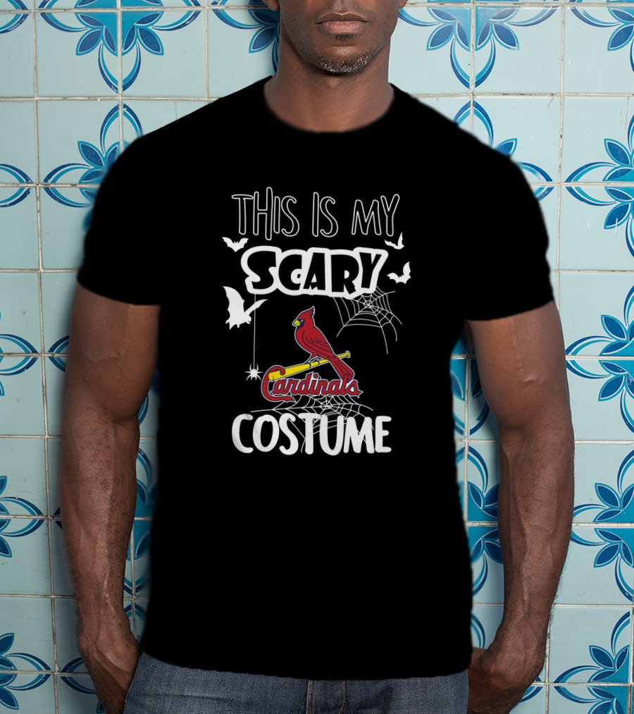 This Is My Scary St. Louis Cardinals Costume T-Shirt