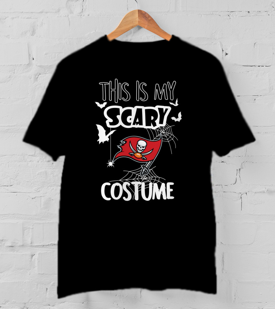 This Is My Scary Tampa Bay Buccaneers Costume T-Shirt