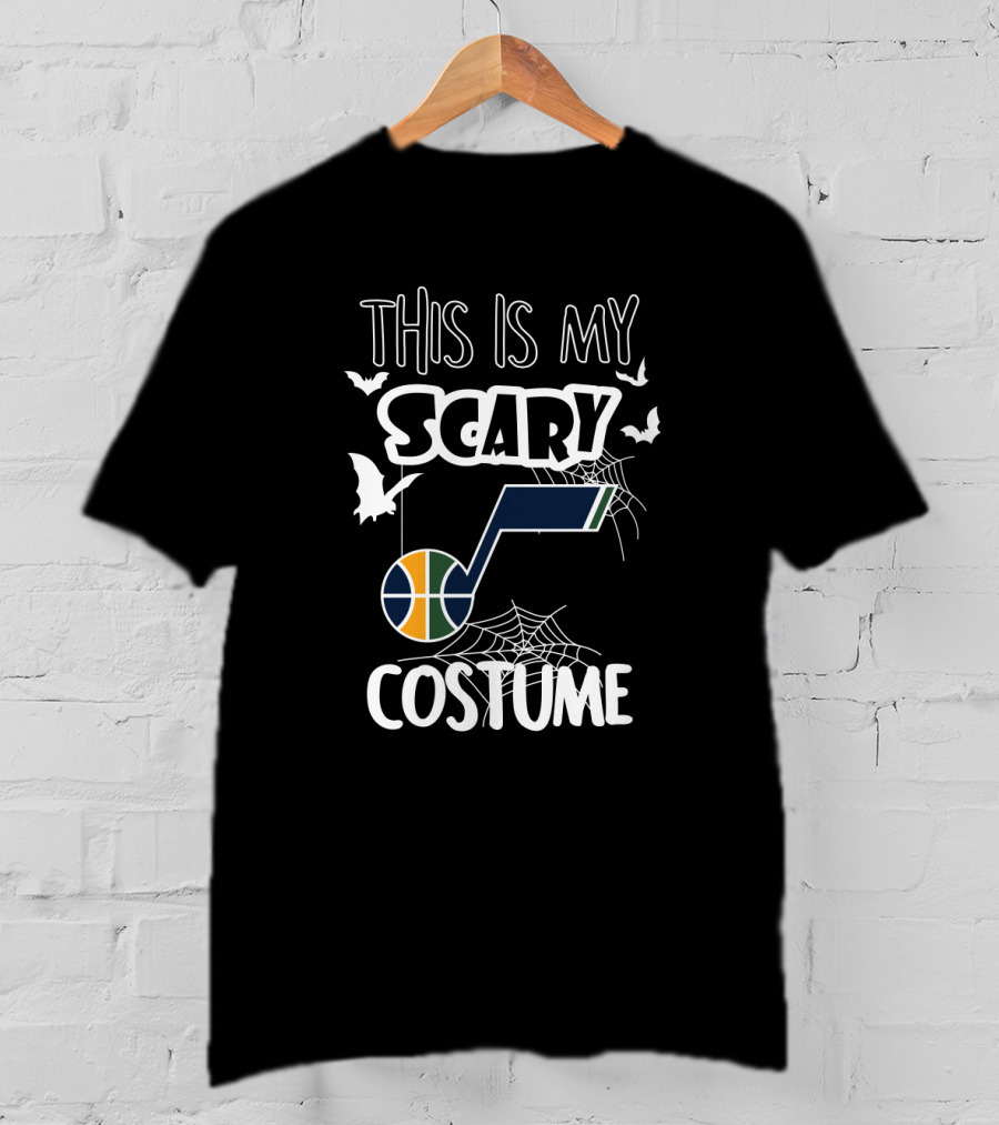This Is My Scary Utah Jazz Costume T-Shirt