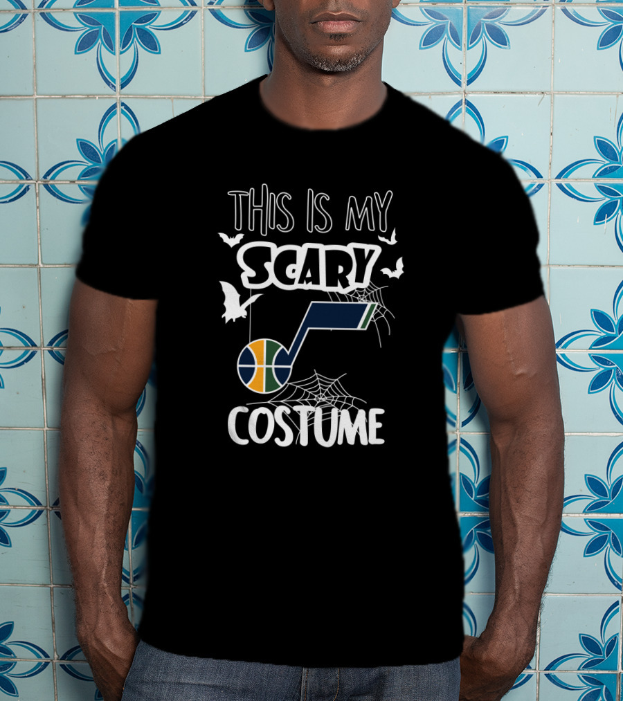 This Is My Scary Utah Jazz Costume T-Shirt