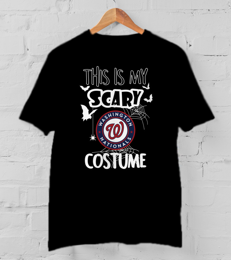 This Is My Scary Washington Nationals Costume T-Shirt