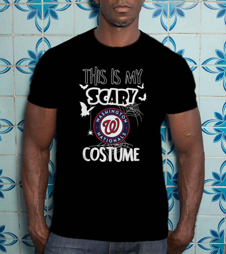This Is My Scary Washington Nationals Costume T-Shirt