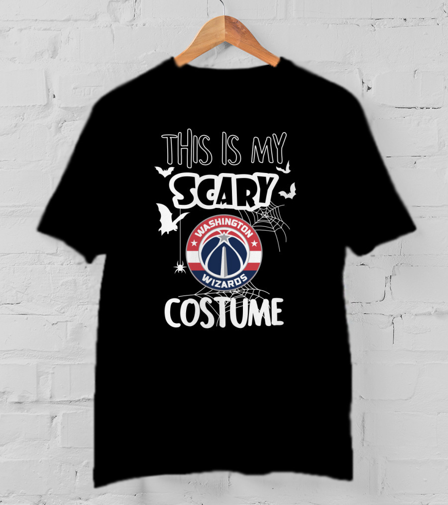 This Is My Scary Washington Wizards Costume T-Shirt
