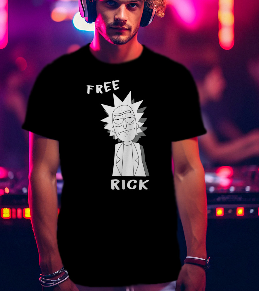 Rick And Morty Fans Unite For Free Rick Movement T-Shirt