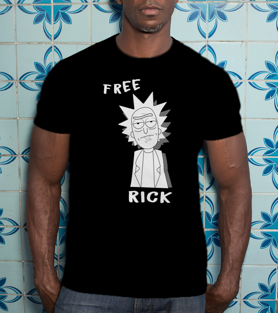 Rick And Morty Fans Unite For Free Rick Movement T-Shirt