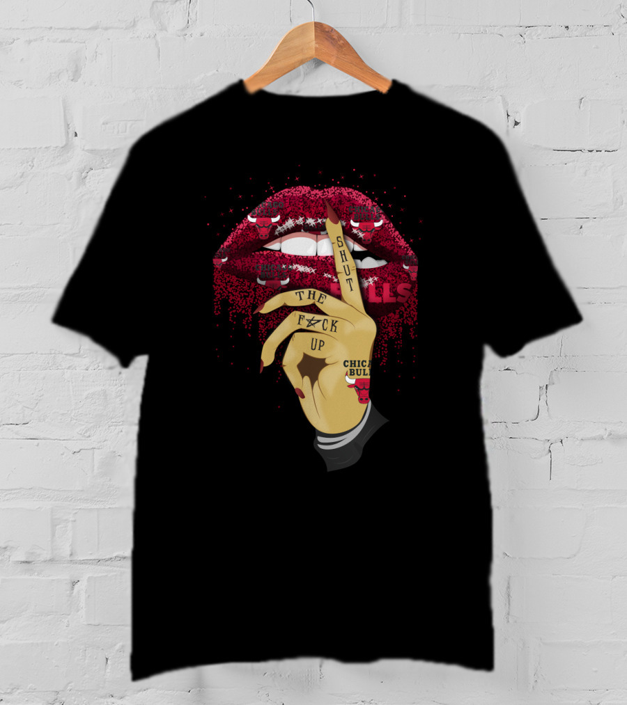 Shut Up Lip Chicago Bulls Fans T-Shirt