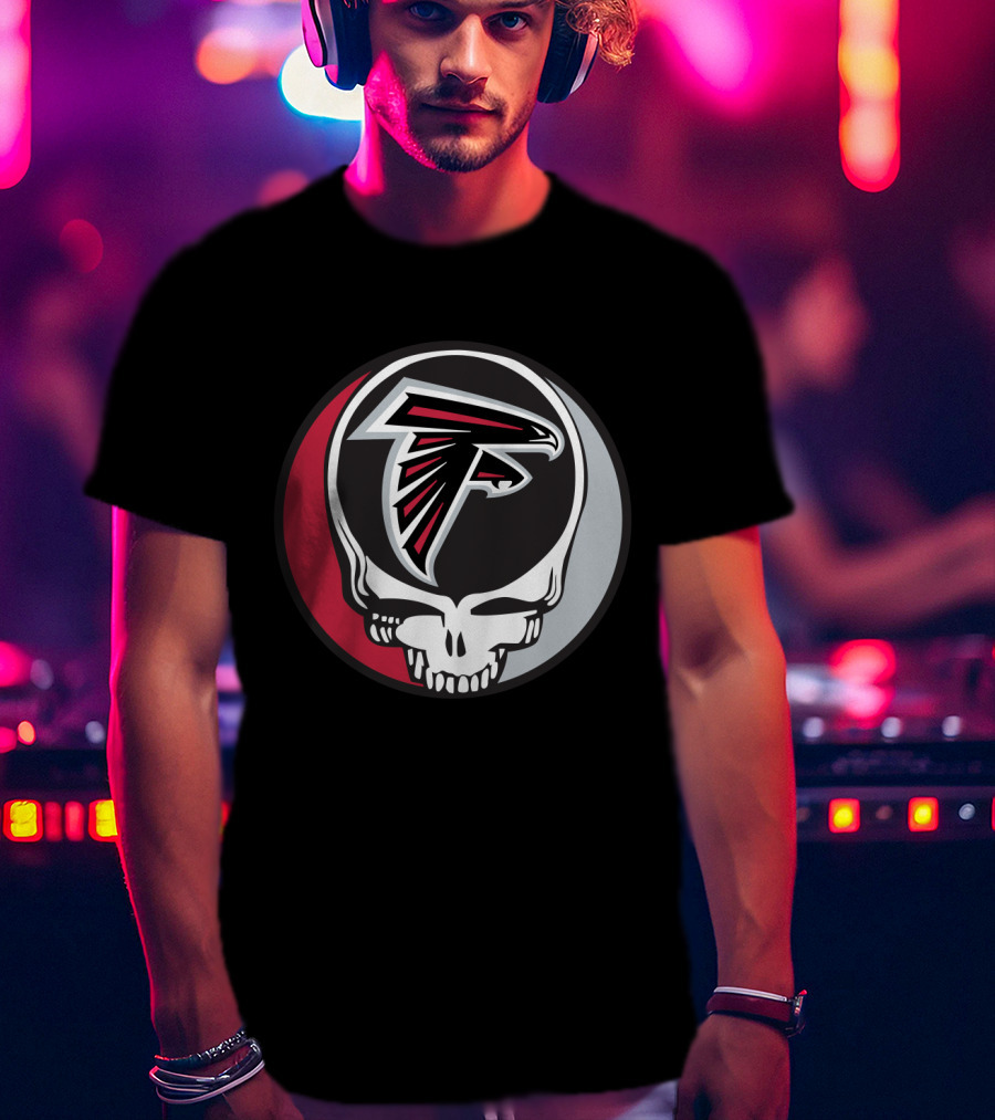 Grateful Dead Steal Your Face Atlanta Falcons Fans T-Shirt