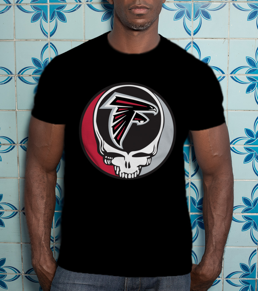 Grateful Dead Steal Your Face Atlanta Falcons Fans T-Shirt