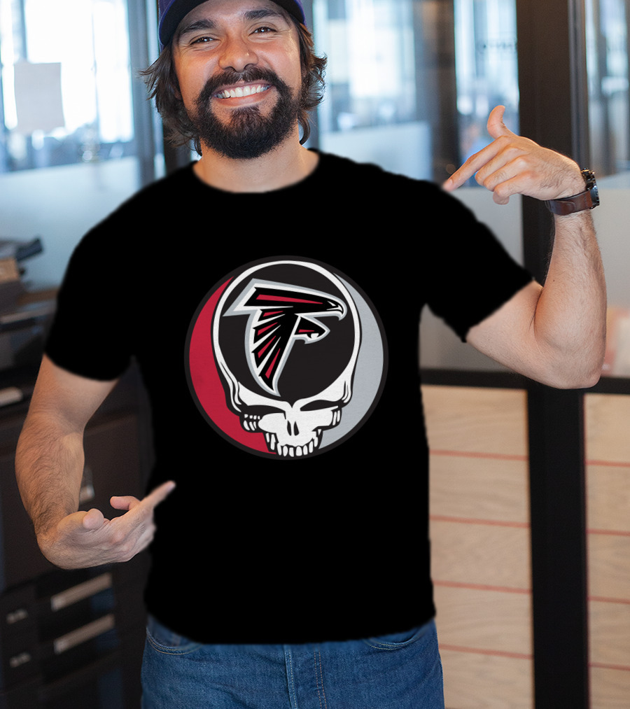 Grateful Dead Steal Your Face Atlanta Falcons Fans T-Shirt
