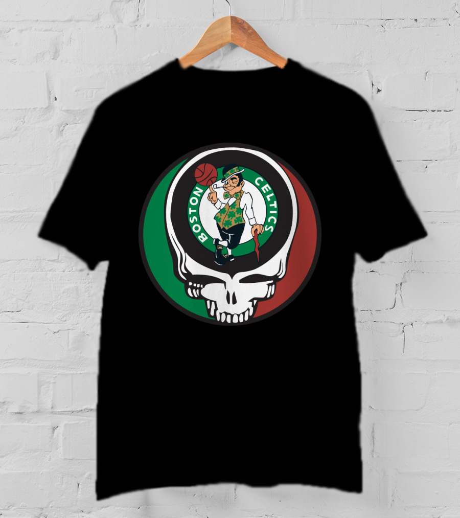 Boston Celtics Grateful Dead Collaboration T-Shirt