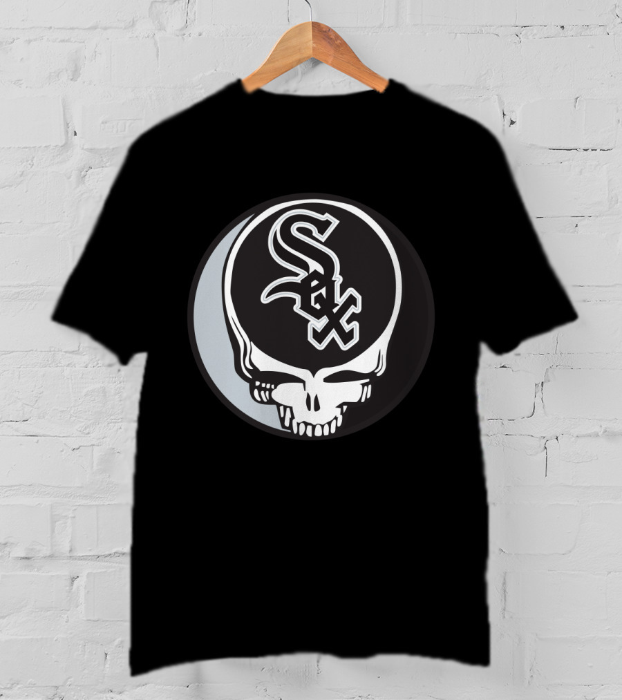 Grateful Dead Steal Your Face Chicago White Sox Fan Mashup T-Shirt