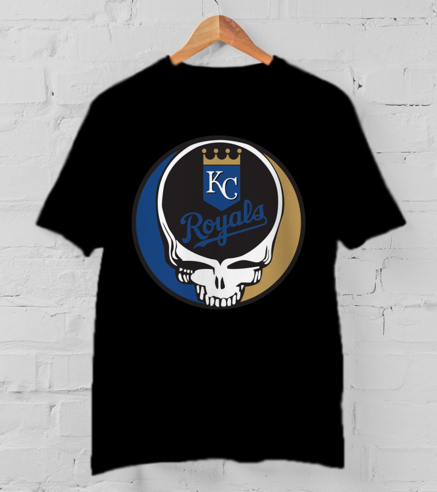 Kansas City Royals Grateful Dead Steal Your Face T-Shirt